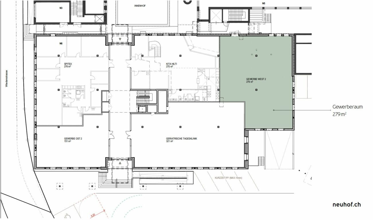 279 m2 BUSINESS-FLÄCHE FÜR UNTERNEHMEN MIT ZUKUNFT